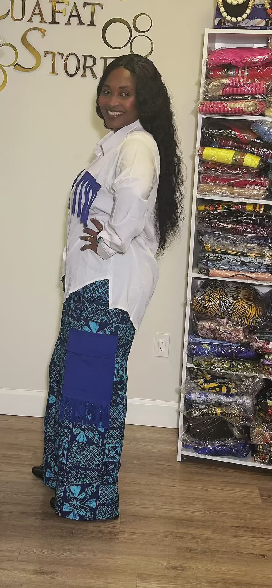 Two piece (pants set) Ankara shirt and pants